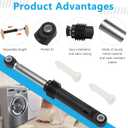 ACV72909503 ACV72909501 Washer Shock Absorber Fit for LG Kenmore Elite 3 Pack Washing Machine Damper Assembly, Replace AP5974356 PS11707466, Fits Models WM3250HVA WM3570HWA WM3670HVA, Pic 5 See More