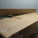 7.5 ft. Pre-lit Snowy Artificial Christmas Tree 1398 Tips with Pine Cones and Red Berries