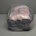 Litanika Grayish Pink Queen Comforter Set, 3 Pieces Ruffle Farmhouse Aesthetic Bedding Comforter Set, All Season Soft Lightweight Fluffy Microfiber Bed Set(90x90In Comforter, 2 Pillowcases)