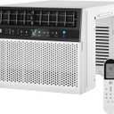 Garvee 6000 BTU U-Shaped Window Air Conditioner, Cools Up to 269 Sq.Ft., Ultra Quiet Operation, Energy Efficient, Includes Remote Control, White