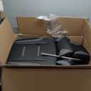 GTPLAYER Gaming Chair with Footrest, Big and Tall Game Chair 350lb Racing Style Computer Chair, Ergonomic Executive Office Chair High Back with Lumbar Support and Recliner, Gray