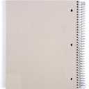Mintra Office Durable Spiral Notebooks, 5 Subject (Chili Oil, College Ruled 1pk)