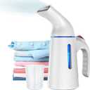 Blesgam Steamer for Clothes 700W, Fast Heat-up in 40S, 120ML Water Tank, 25g/min Strong Penetrating Steam, Portable Clothes Steamer Iron for Travel and Home(GY169) (White)