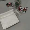 Soulchen 14 Pcs Christmas Village Set for Table Top Centerpiece Decor with Lights Mint Scented Candle Christmas Town Decorations Lighted Scene Figurines Building for Xmas Party Decor DIY Gifts