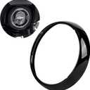 7" Headlight Head Light Bezel Headlamp Decorate Trim Ring Cover for Harley Touring Road King Electra Glide Street Glide