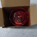 Hummingbird Feeders for Outdoors, Durable Hanging Humming Birds Feeders with 6 Bee Guard Feeding Ports & Built-in Ant Moat, Easy to Clean, Ideal for Garden Decor, 18 OZ, (1, Red)