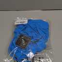 ZAFUL Women's Tie Back Padded High Cut Bralette Bikini Set Two Piece Swimsuit (1-Blue167, S)