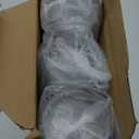 200 Pcs Halloween Mini Aluminum Foil Cupcake Baking Cups with Lids 5 oz Baking Liner Cups Cupcake Containers Pans or Halloween Party Wedding Birthday Party (Round)