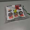 Gourmia Air Fryer Accessories Set - 3 Piece Silicone, Liner, Egg Bite Cooker, 7-Hole Cupcake Mold, BPA-Free, Nonstick, Heat Resistant 445F, Dishwasher Safe, Food Grade