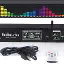 TNZ SGE6 - Audio Graphic Equalizer with Rear RCA/3.5 Auxiliary Input and Output, Built-in Microphone, USB and Bluetooth Input, Preamp for Home Audio, DJ, HiFi Audio Setup (Silver)