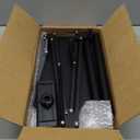 Tablet Floor Stand with 5LB Metal Base, Overhead Bed Phone Stand Angle Height Adjustable Holder, Universal Floor Stand Compatible with iPhone iPad Pro Air Mini, Samsung Tab, Kindle, E-Readers