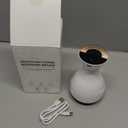 Lymphatic Drainage Massager & Anti Cellulite Massage Tool, for Legs, Arms & Belly, Body,Helps Reduce Stretch Marks & Cellulite,with Microcurrent, Light Heat & Vibration (White)