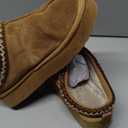 DREAM PAIRS Women's Fuzzy Cozy Slippers Genuine Suede Indoor Outdoor Fluffy Home Comfy Winter Slip On Cute Warm Memory Foam Furry Shoes FuzzyEasy (10)