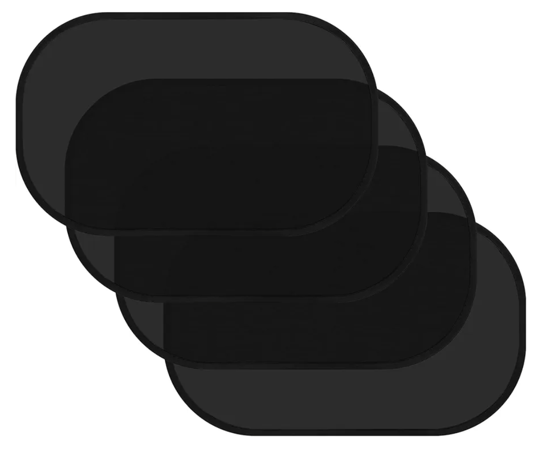 4 Pack Car Window Shade - 20″ × 12″ Car Side Window Covers, Cars Window Sun Shade, Glare Shield and UV Rays Protection