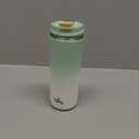 Tumbler with Lid, 16 oz Travel Coffee Mug Double Wall Vacuum Stainless Steel Thermal Metal Cup Insulated Water Bottle,GreenWhite