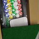 URUQ Golf Chipping Game with 6 x 6 FT Large Target Mat Training Set, 70 inches x 70 inches