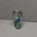 NymphFable 20oz Peacock Mug Tumbler with Straw and Lid Stainless Steel Insulated Travel Mug Double Wall