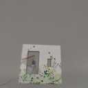 Light Switch Cover Plate Green Watercolor Floral Plant Eucalyptus Leaves 2 Gang Switch Plate Covers 1 Toggle Duplex Combo Wall Plates GFCI Switch Plates and Outlet Covers for Bathroom Bedroom