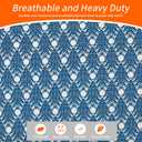 Polecasa Extra Heavy Duty Large Diamond Mesh Laundry Bags with Drawstring Closure & ID Tag, 2 Pack 24 x 36 inches Washable Storage Bag for College, Travel, Sports, Dorms, Blue