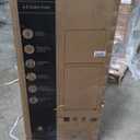 Midea MERM45S3ABB 4.5 Cu Ft Double Door Refrigerator Black, Cubic feet