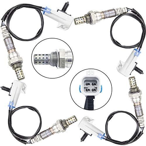 higherbro 3PCS Oxygen O2 Sensor 1 & 2 for 2000 2001 2002 Cheverlet Silverado 1500 4.8L/5.3L Upstream + Downstream Only fit Canada Built Vehicle