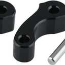 Window Latch Hinge Pivot for First Gen Tacoma Tundra Rear Quarter Window 1995-2004 Tundra 2000-2006 Xtracab 2pcs (Black)