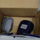 Powerful Handheld Fabric Steamer  1800W with Fast Ceramic HeatUp Plate, 2in1 Ironing & Wrinkle Remover, Steam Nozzle, Lint Brush  Blue, for US 120V Only