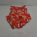 Kranda 2025 Summer Sleeveless Long Beach Sundress Square Neck Tank Top Tiered Maxi Dress with Pockets (Large, Floral Orange Beige)