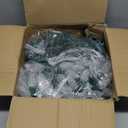 C9 Christmas Lights Outdoor with 100 Spring Clips 65FT 100 LED, C9 String Lights Waterproof Connectable Commercial Grade for Outside House Roof Patio Garden Yard Outdoor Christmas Decorations, White