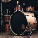 Resonant Bass Drum Head 20 Inch with Microphone hole, Perfect for Recording & Live Performance