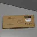 White Floating Shelves for Wall Decor, Wall Mounted Wood Storage Shelf for Bedroom, Living Room, Bathroom, Kitchen, Nursery, Display Picture Ledge Shelf with Lip Set of 2-14 Inches, White (13.6in)