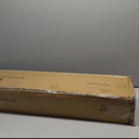 EMODA 18 Inch California King Bed Frames with White Cover, Heavy Duty Metal Cal King Platform Bed Frame No Box Spring Needed, Noise Free