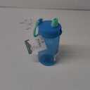 Manna™ Plastic Push Bottle - Blue, 18 oz