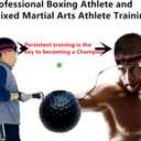 2 x Reflex Balls Boxing Headband Set for MMA Boxing Kickboxing Training Reaction Ball Kit Includes 4 Different Levels Balls+4 Elastic Headbands+4 Spare Lines+4 Gloves for All People