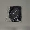 Deyllo Women's Sexy Lace Bra Demi Sheer Mesh Balconette Unlined Bras Underwire (Black)