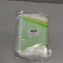 100 Feet 60 Pcs Yellow Green and White Pennant Banner Flags String Hanging Triangle DIY Flags, Bunting Streamers Decorations for Grand Opening, Birthday, Wedding, Party Celebration