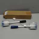 Amazer Bottle Brush Cleaner, Long Flexible Handle Bottle Brush Scrub for Water Bottles, Glasswares, Tumblers, Travel Coffee Mugs, 2 Pack