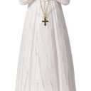 First Communion Gift for Girls8.3'' First Holy Communion Girl Figurine with Keepsake Box, Thoughtful Catholic Gift for Daughter, Granddaughter, or Goddaughter, Meaningful Christian Present