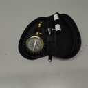 ETENWOLF Tire Pressure Gauge for Cars 0-75 PSI, Air Pressure Gauge with Large Glow Dial, Calibrated to ANSI B40.1 Grade A(Plus-Minus 1%), Tire Gauge for Tire Pressure Car Accessories (Black)