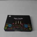 24 Pack Ivory Taper Candle Set, 10 Inch Smokeless and Dripless Candlesticks Bulk for Dinner Party Wedding Seasonal Celebration and Daily Home Decoration