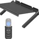 13-Inch Wide Platform Adjustable TV Top Shelf, Screen Top Shelf Mount, Monitor Top of TV Shelfs Mounting Bracket for Streaming Devices, Cable Box, Router and Home Decor TVs Top Storage Bracket