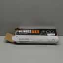 AOTHOD Silicone Cooking Utensils Set - 446F Heat Resistant Kitchen Utensils,Turner Tongs,Spatula,Spoon,Brush,Whisk,Kitchen Utensil Gadgets Tools Set for Nonstick Cookware,Dishwasher Safe (BPA Free) (Khaki)