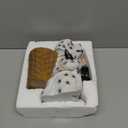 GudaAphrmix Dog Solar Statue Lantern - Cute Resin Dog Hold a Lantern Solar Power Sculpture Flowerpot Theme Unique Art Design Decor to Patio Yard Garden Gifts for Mom Grandma Pet Lovers Housewarming