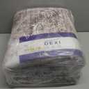 DEXI Area Rugs for Living Room, 8x10 Washable Low Pile Vintage Traditional Rug for Bedroom, Non Slip Indoor Carpet for Dining Office Nursery, Blush