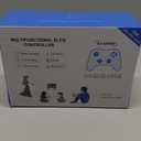 ZRZLMVP Switch Controller Wireless for Nintendo Switch/OLED/Lite/Switch 2, 1000mAh Rechargeable Pro Controllers with 9 Colors LED Light, Switch Remote Control Gamepad with Turbo, Vibration,6 Axis Gyro