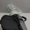 Christmas Tree Storage Bag, Fits Up to 10-12 Ft Tall Artificial Trees, Heavy Duty 600D Oxford Skeleton Storage Box with Reinforced Handles, Zipper, Transparent Pocket, Gray