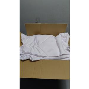 Fokitut 6 Pack Round Tablecloth, 90 Inch, Stain Resistant and Wrinkle Polyester Table Cloth, Fabric Table Cover for Kitchen Dining, Wedding, Party, Holiday Dinner-White