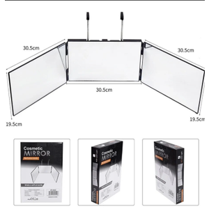 COSMETIC MIRROR BACK VIEW EASILY No Led Light
22 LED