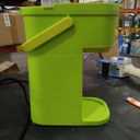 Single Serve One Cup Coffee Maker, for K Cups and Grounds, Mini Coffee Maker with Portable Handle, 6 to 12 Oz Brew Size, for Travel, Camping, Office, RV and Dorm, 120V, Lime Green