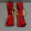 2pcs Large Christmas Bows Velvet Red Bows Holiday Red Christmas Bows Decorations for Wreath Velvet Bows Decor for Christmas Tree Topper, Front Door, Outdoor(24 x 16 inch)